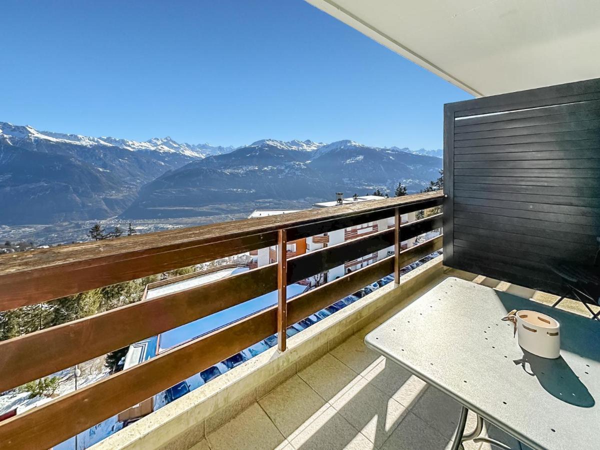 Апартаменти Pied-A-Terre In Crans-Montana, Pool And View - Swiss Alps Екстер'єр фото